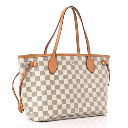 Louis Vuitton Damier Azur Neverfull PM 3 of 15