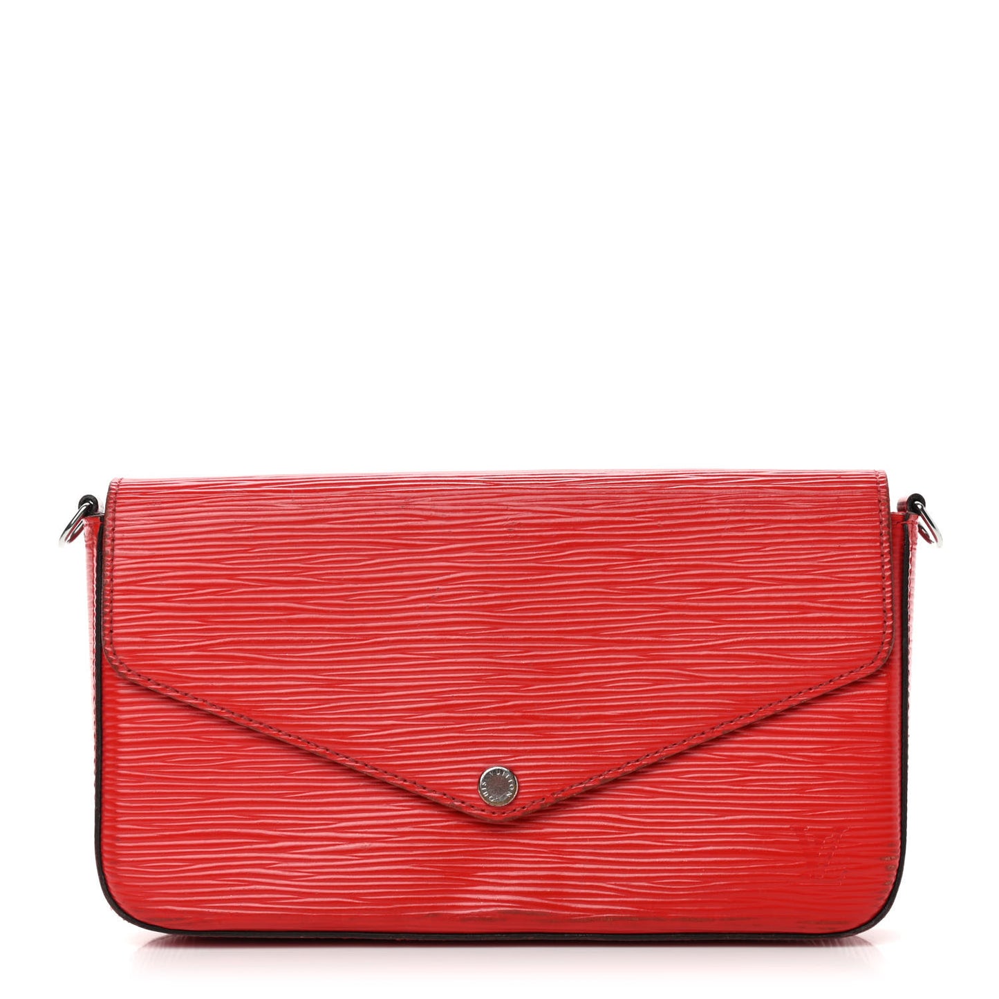 Epi Pochette Felicie Coquelicot