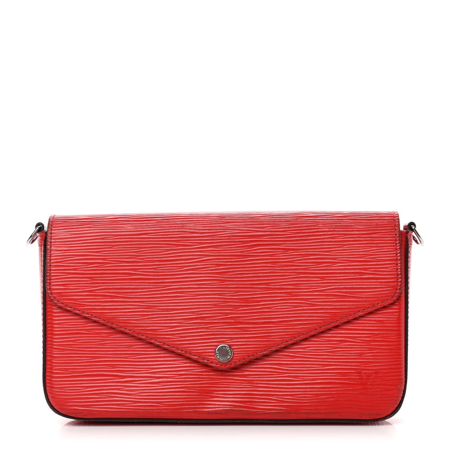 Louis Vuitton Epi Pochette Felicie Coquelicot 1 of 12