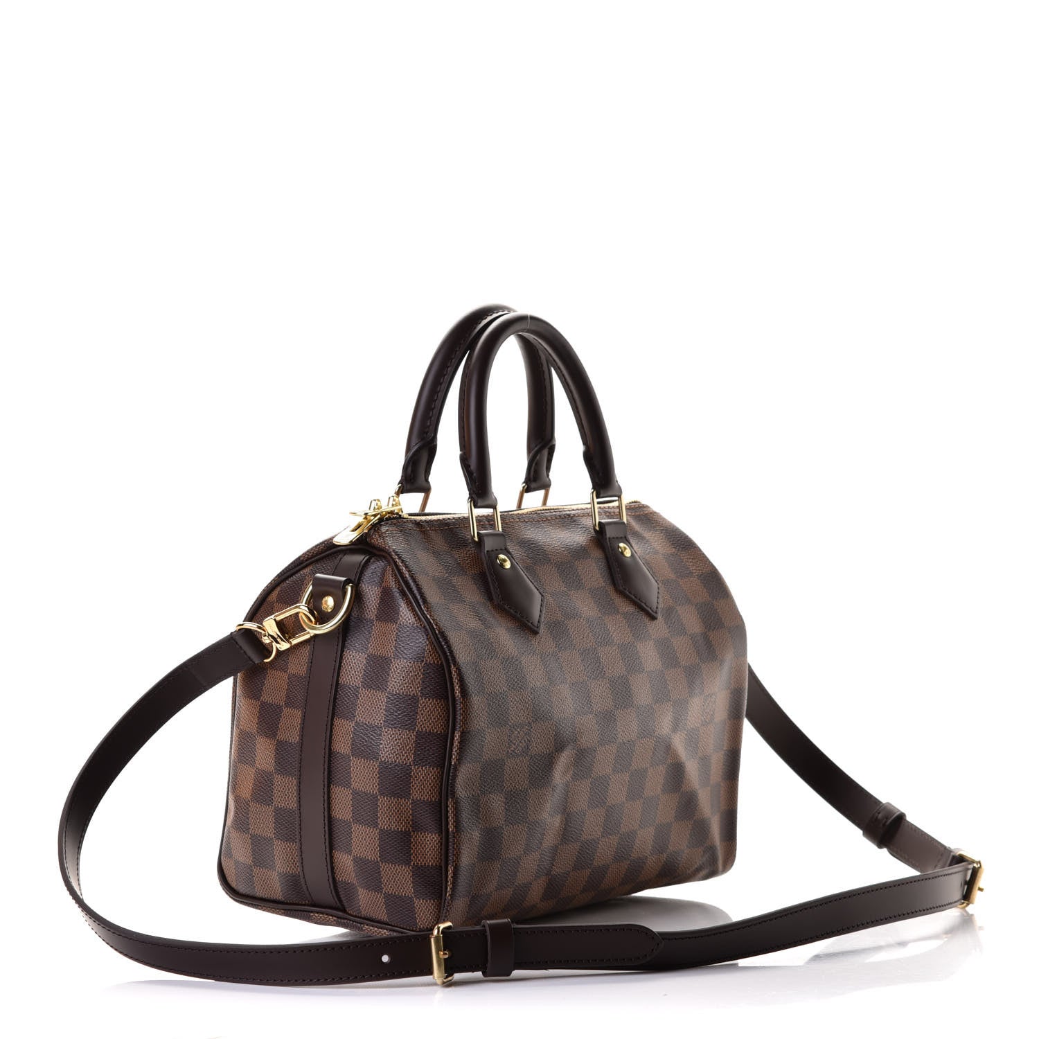 Louis Vuitton Damier Ebene Speedy Bandouliere 25 3 of 5