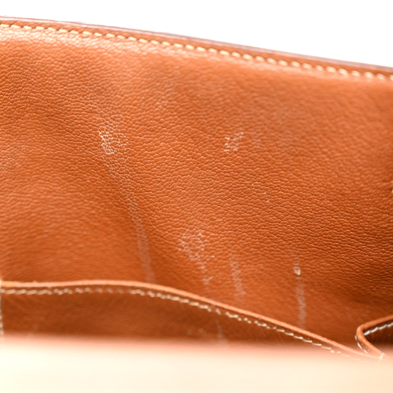 Hermes Courchevel Kelly Sellier 28 Gold 12 of 14