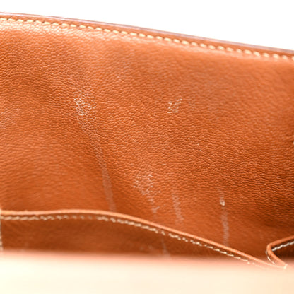 Hermes Courchevel Kelly Sellier 28 Gold 12 of 14