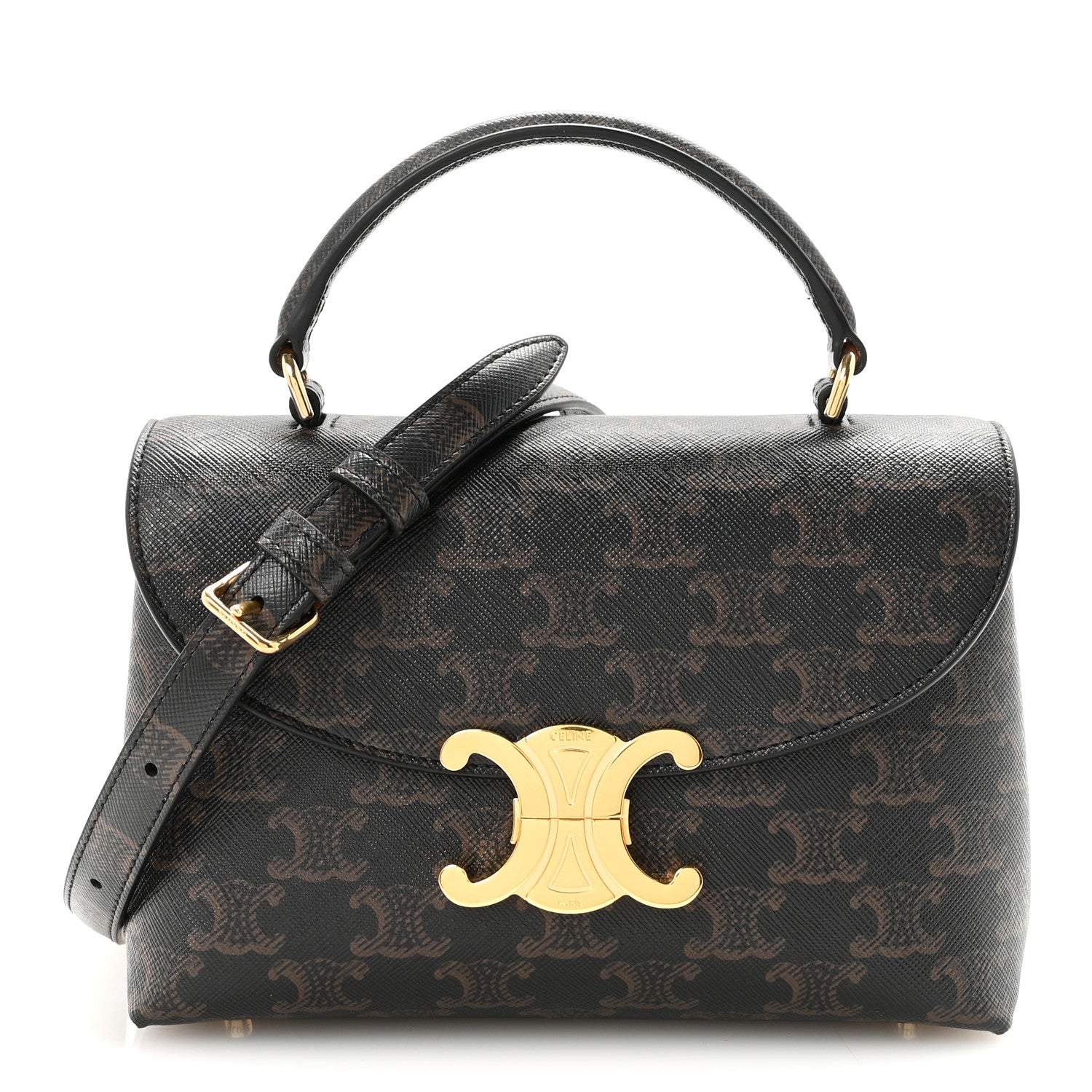 Celine Triomphe Canvas Teen Nino Tan 1 of 10