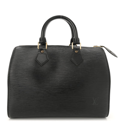 Louis Vuitton Epi Speedy 25 Black 1 of 13