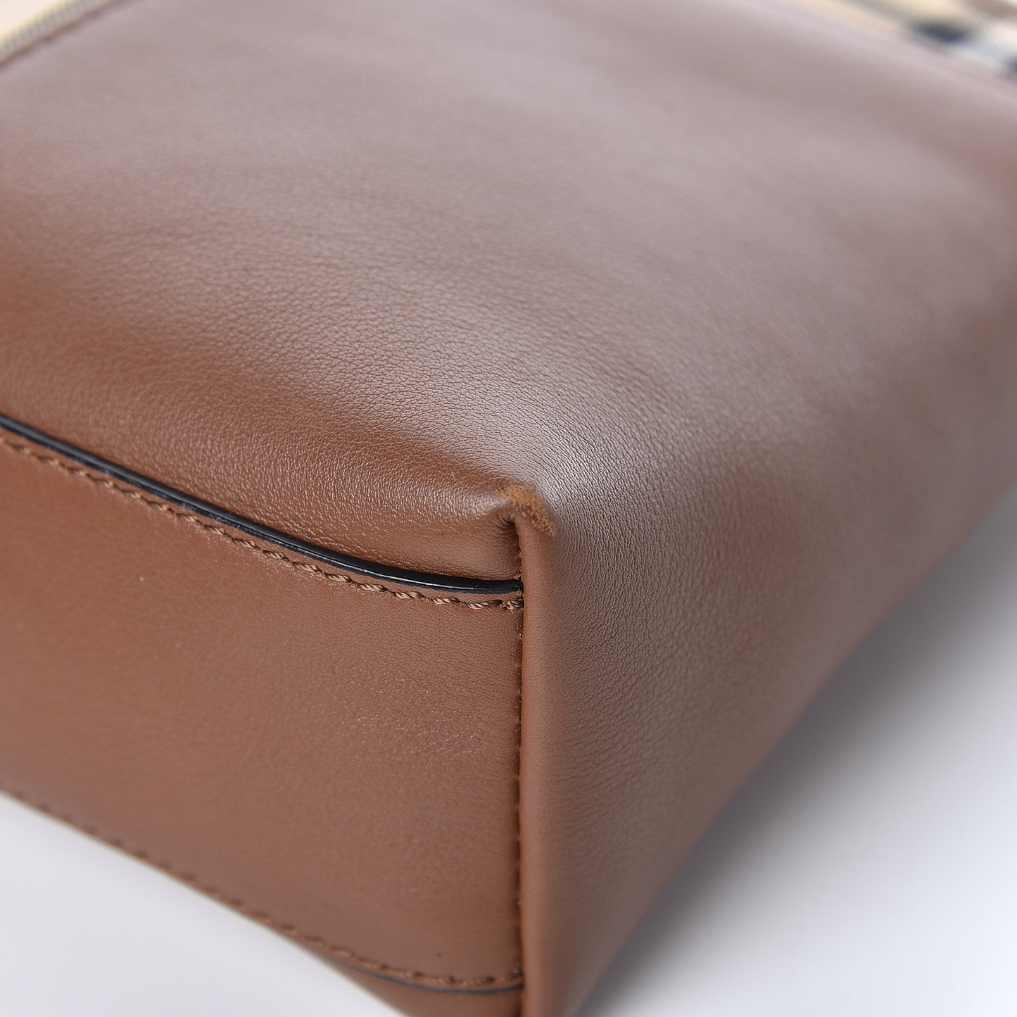 Horseferry Check Small Chichester Crossbody Clutch Bag Honey Tan