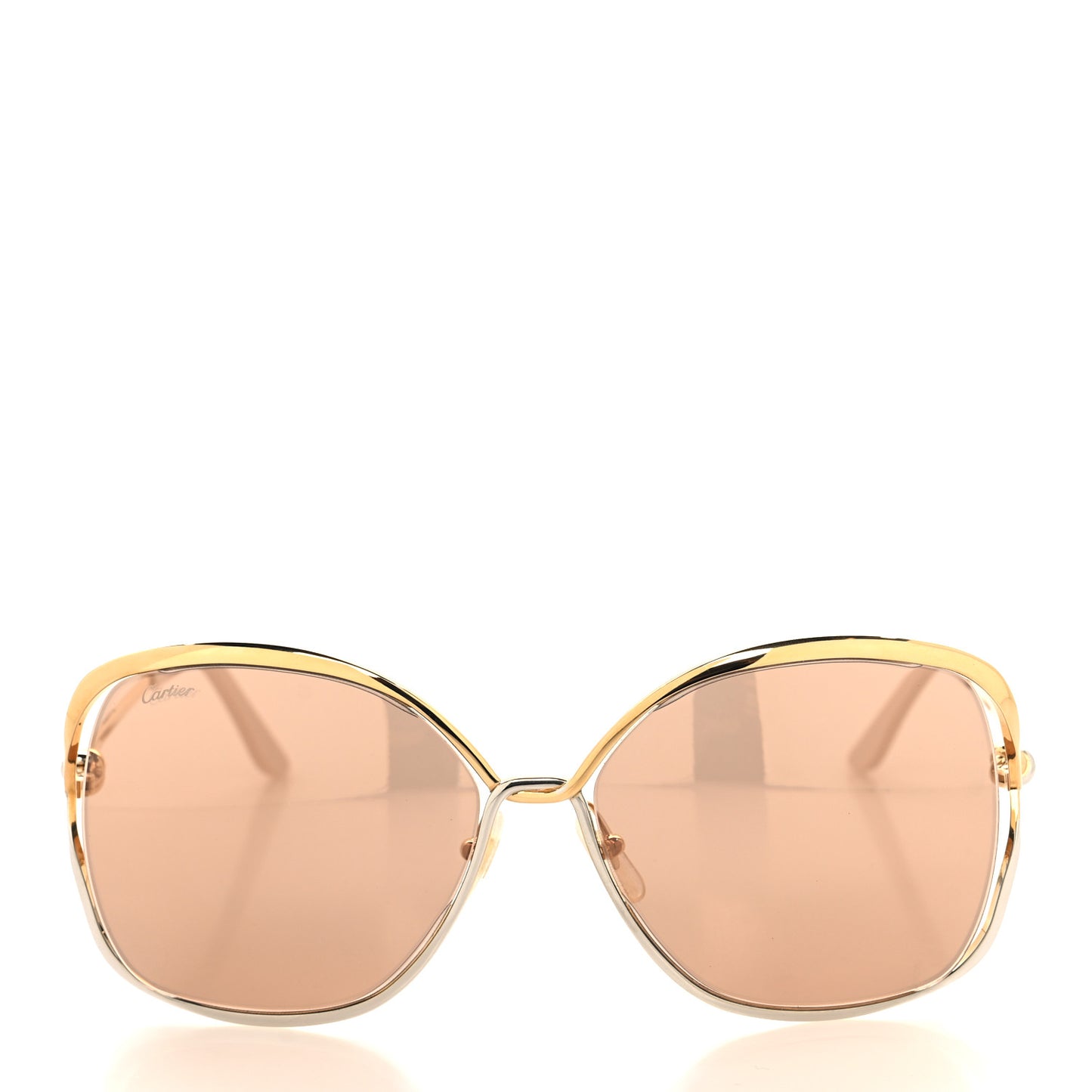 Metal Trinity Sunglasses CT0225S 002 Gold Silver