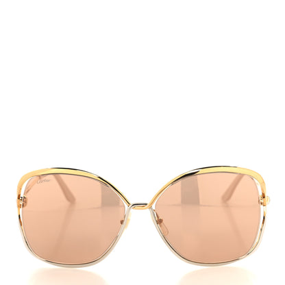 Cartier Metal Trinity Sunglasses CT0225S 002 Gold Silver 2 of 8