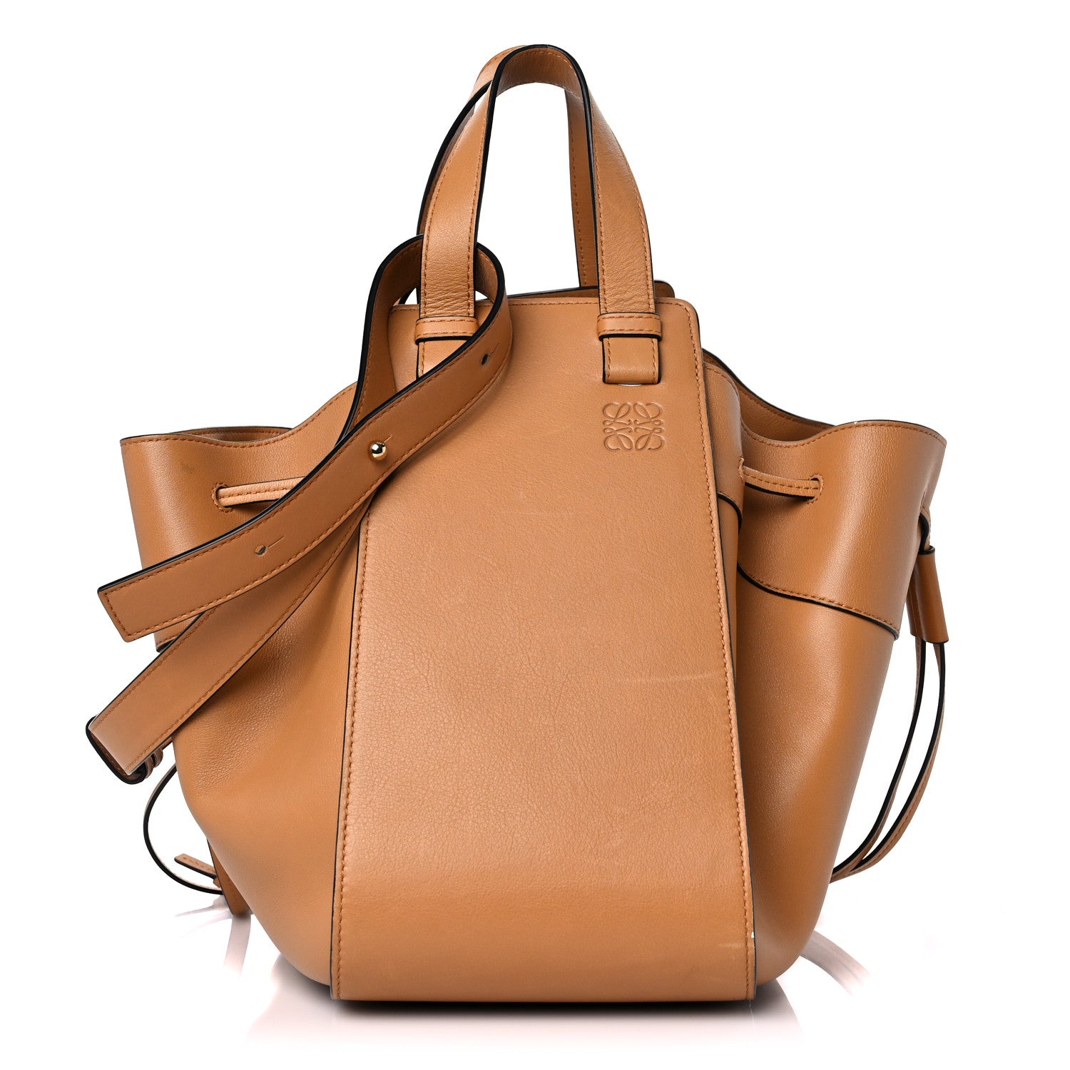 Loewe Calfskin Medium Hammock Shoulder Bag Mandarin 1 of 18