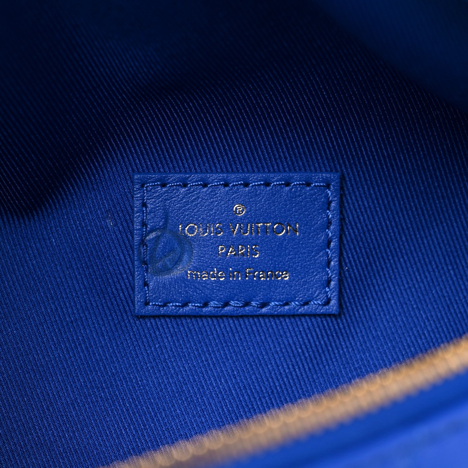 Louis Vuitton Calfskin New Wave Bumbag Blue Neon 6 of 8