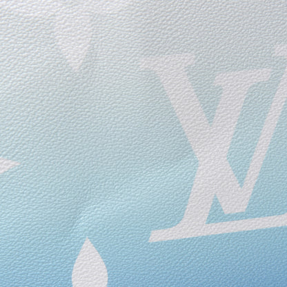 Louis Vuitton Monogram Giant By The Pool Neverfull MM Blue 9 of 11
