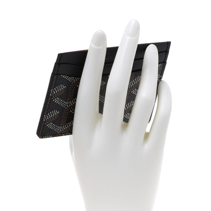 Goyard Goyardine Saint Sulpice Card Holder Black 2 of 7