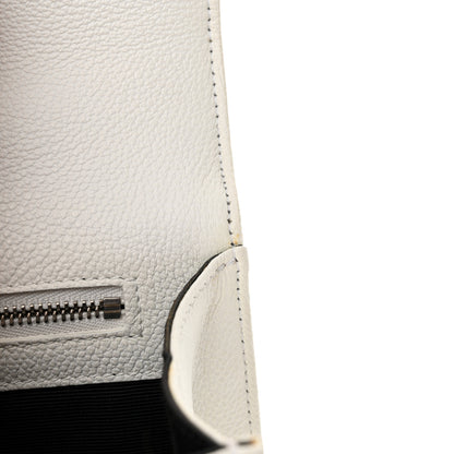 Christian Dior Calfskin Medium Diorama Flap Bag Off White 13 of 17