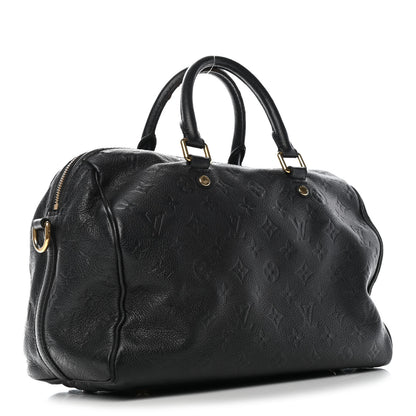 Louis Vuitton Empreinte Speedy Bandouliere 30 Black 2 of 6
