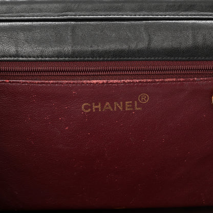 Chanel Lambskin Quilted Medium Single Flap Black 6 of 13