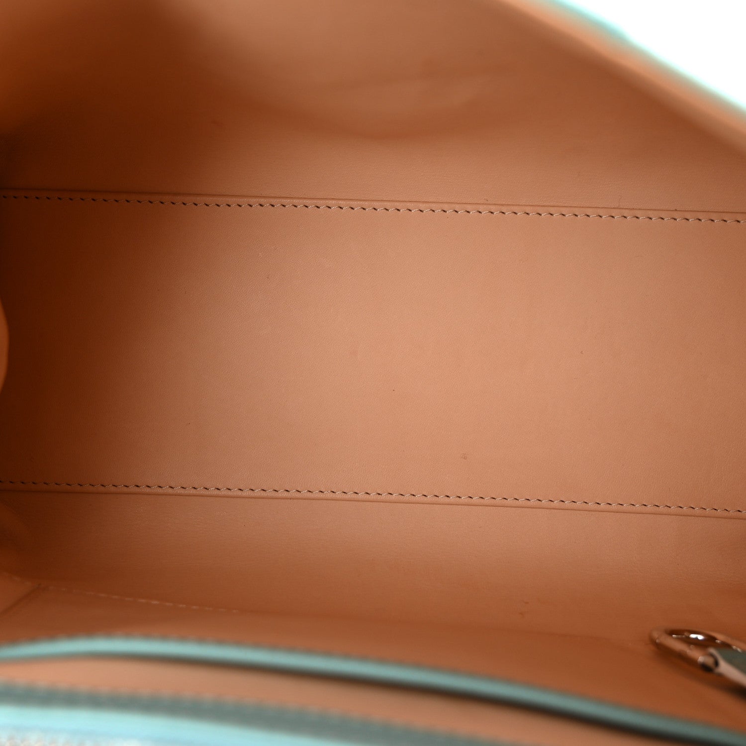 Delvaux Grained Calfskin MM Brillant Satchel Light Blue 5 of 13