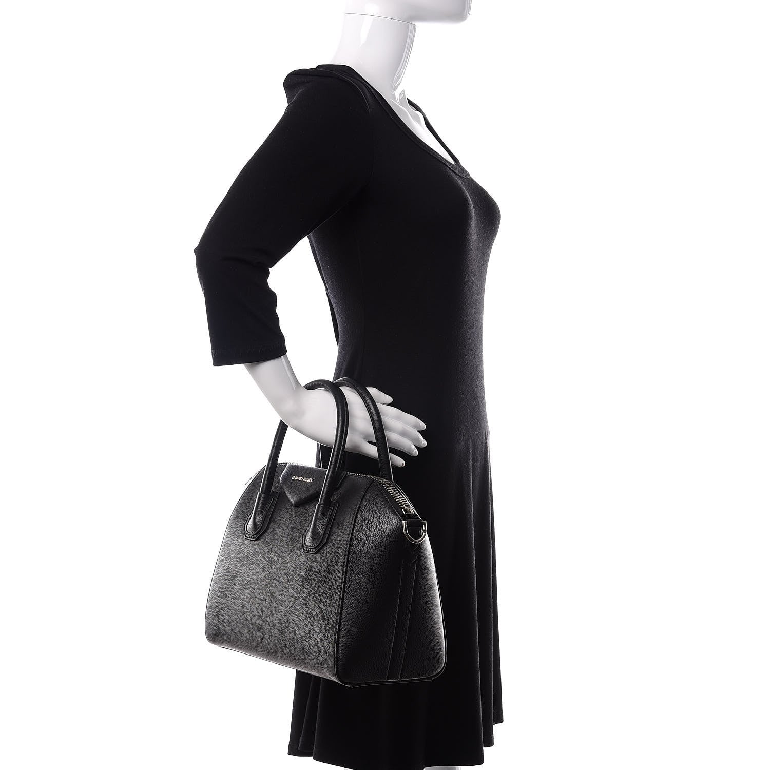 Givenchy Sugar Goatskin Small Antigona Black 3 of 11