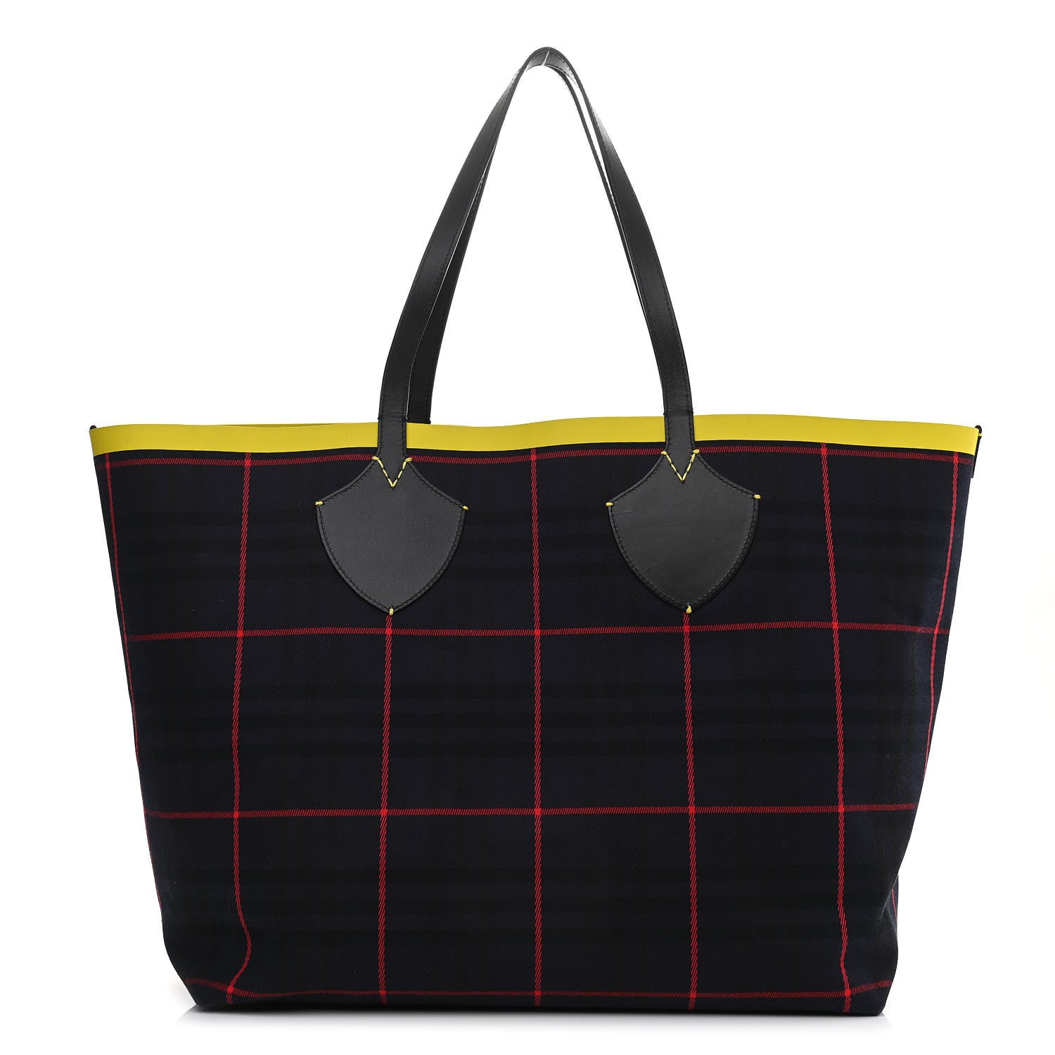 Burberry Vintage Check Medium The Giant Reversible Tote Blue 1 of 15