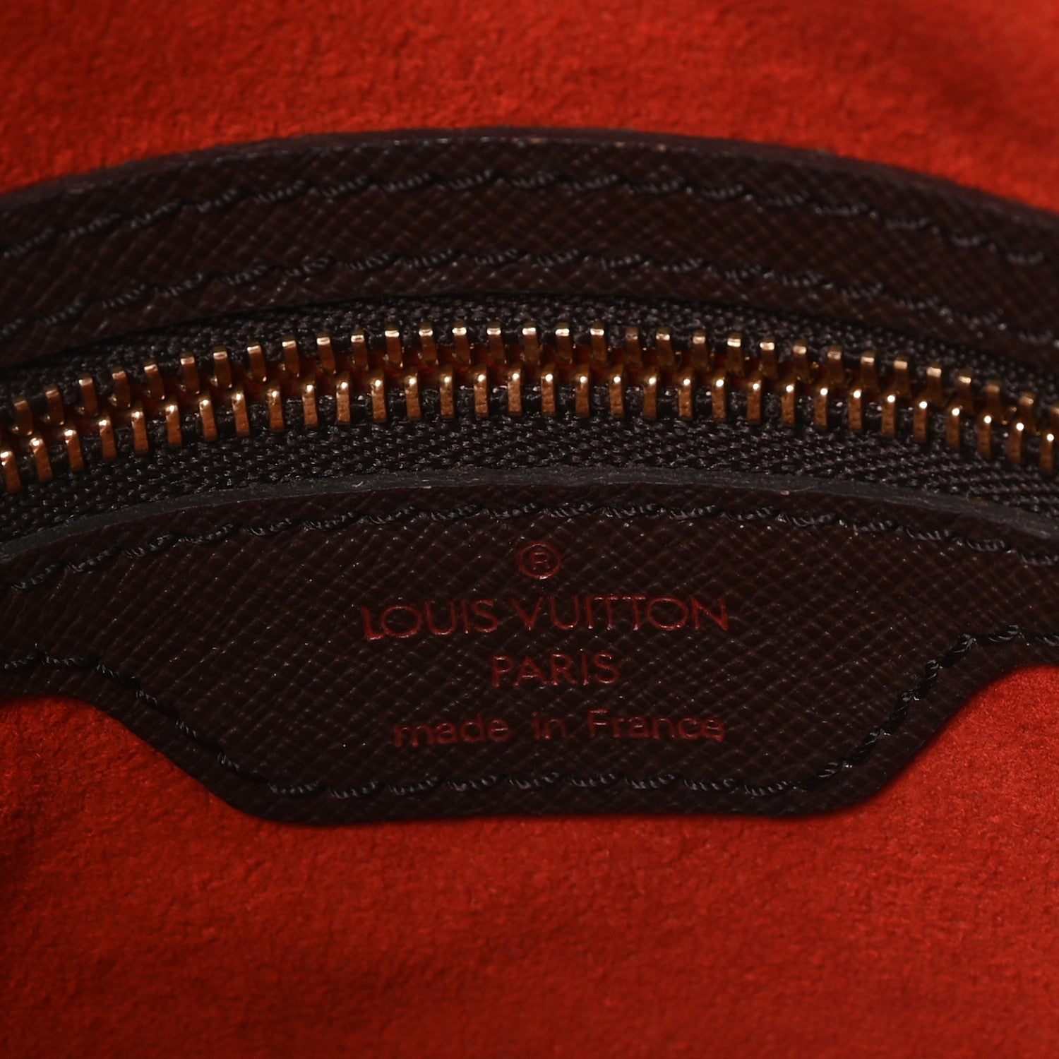 Louis Vuitton Damier Ebene Marais Bucket 23 7 of 10