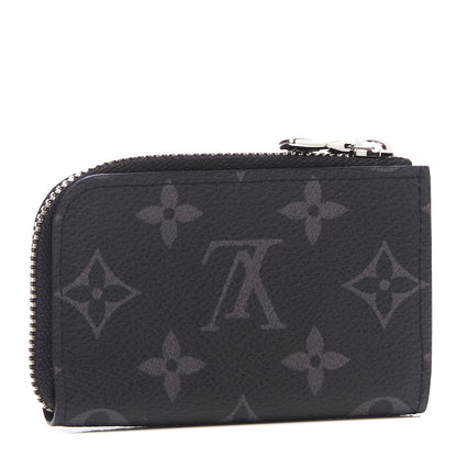 Louis Vuitton Monogram Eclipse Coin Purse 2 of 8