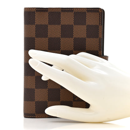 Louis Vuitton Damier Ebene Small Ring Agenda Cover 2 of 7