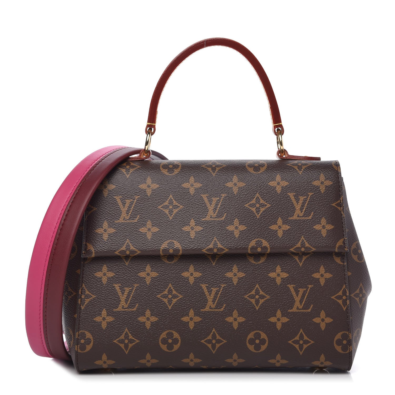 Louis Vuitton Monogram Cluny BB Bordeaux Fuchsia 1 of 9