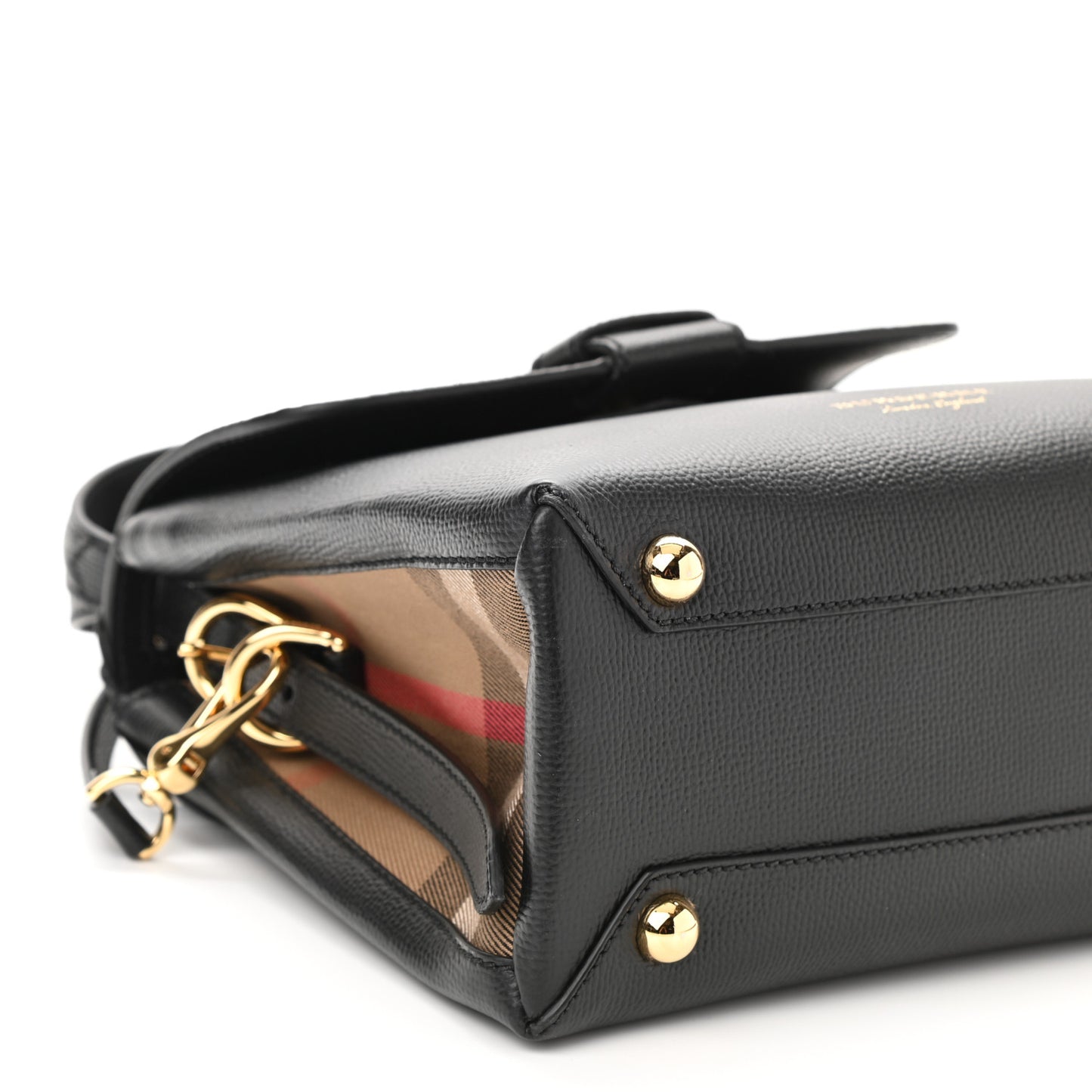Derby Calfskin House Check Small Camberley Black