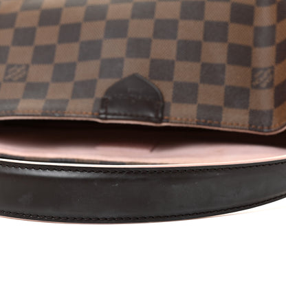 Louis Vuitton Damier Ebene Caissa Hobo Rose Ballerine 18 of 20