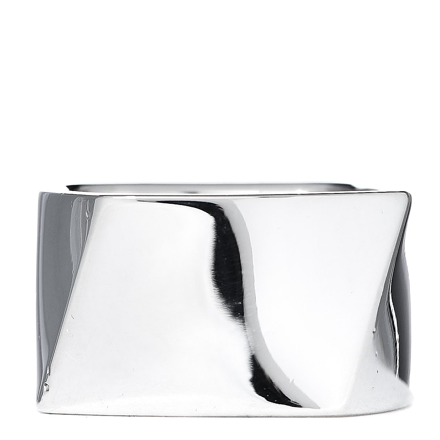Tiffany Sterling Silver Frank Gehry Wide Band Ring 52 6 1 of 5