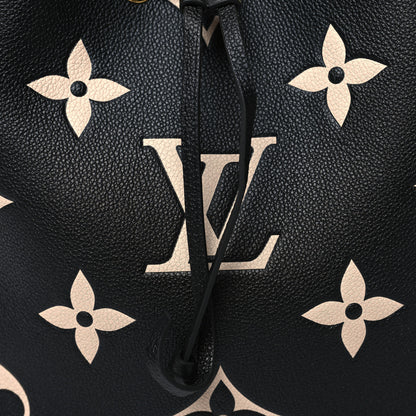 Louis Vuitton Empreinte Monogram Giant Neonoe MM Black Beige 9 of 13