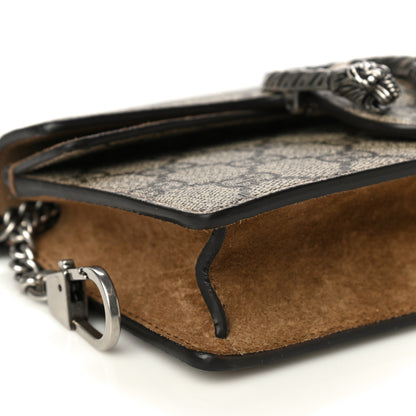 Gucci GG Supreme Monogram Super Mini Dionysus Shoulder Bag Taupe 7 of 15