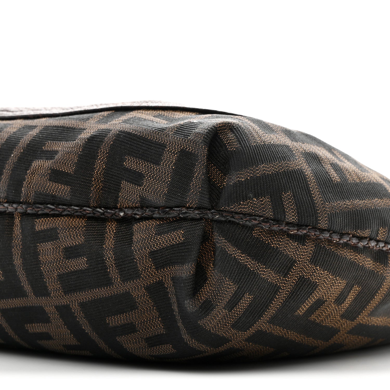 fendi monogram zucca bowler tobacco bag Fendi