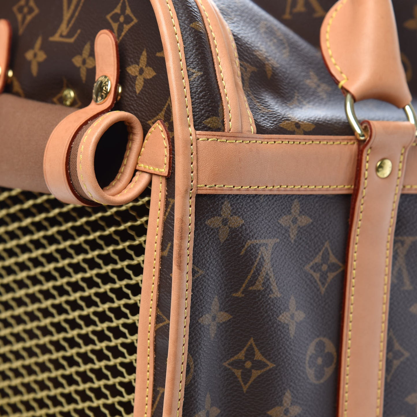 Monogram Sac Chien 40 Pet Carrier