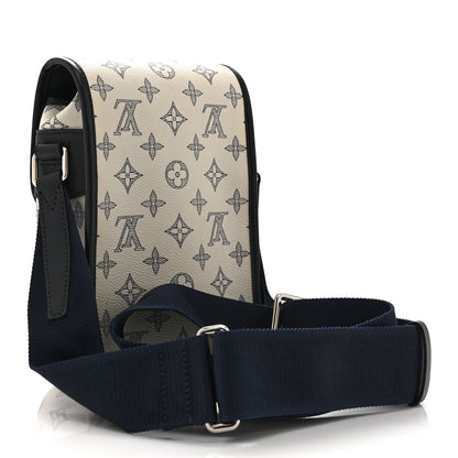 Louis Vuitton Savane Monogram Zebra Chapman Messenger BB White 3 of 9