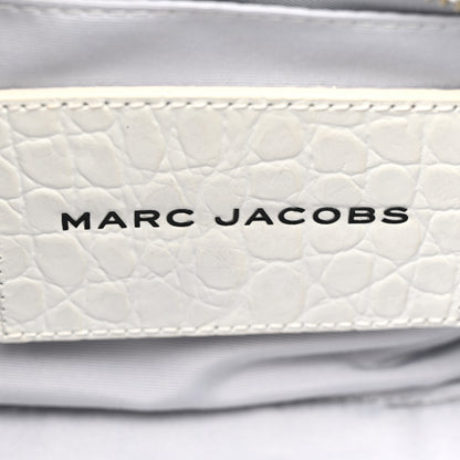Marc Jacobs Croc Embossed Medium The Tote Bag White 6 of 13