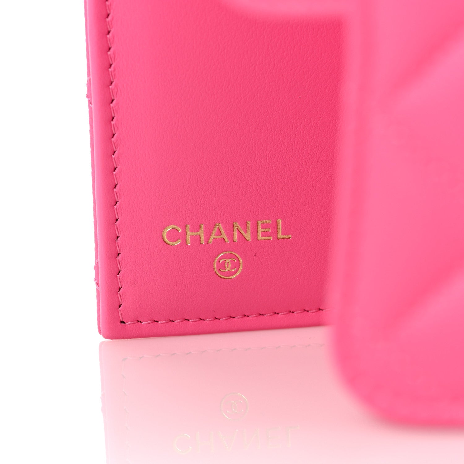 Chanel Caviar Quilted Medium Flap Wallet Pink 6 of 9