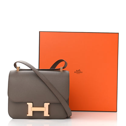 Hermes Epsom Constance 24 Etain 10 of 10