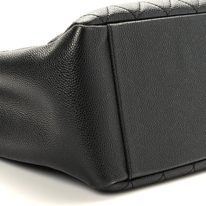 Chanel Caviar Quilted Grand Shopping Tote GST Black 8 of 9
