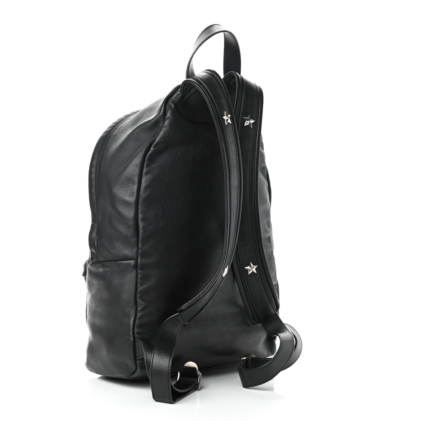 Smooth Calfskin Small Backpack Black