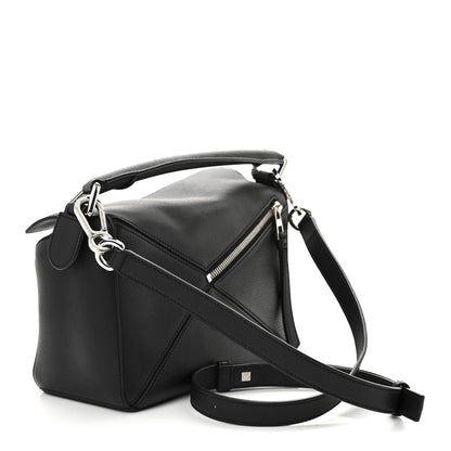 Loewe Calfskin Small Puzzle Bag Black 3 of 14