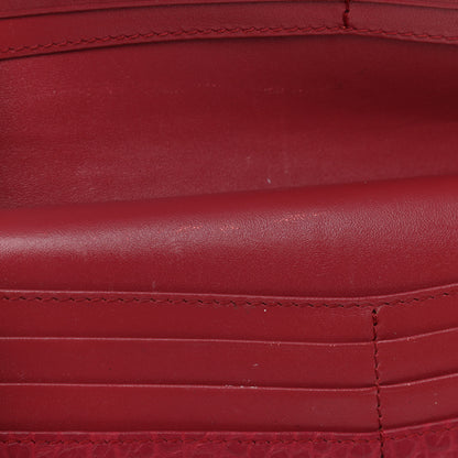 Burberry Heritage Grain Alvington Continental Wallet Damson Magenta 8 of 9