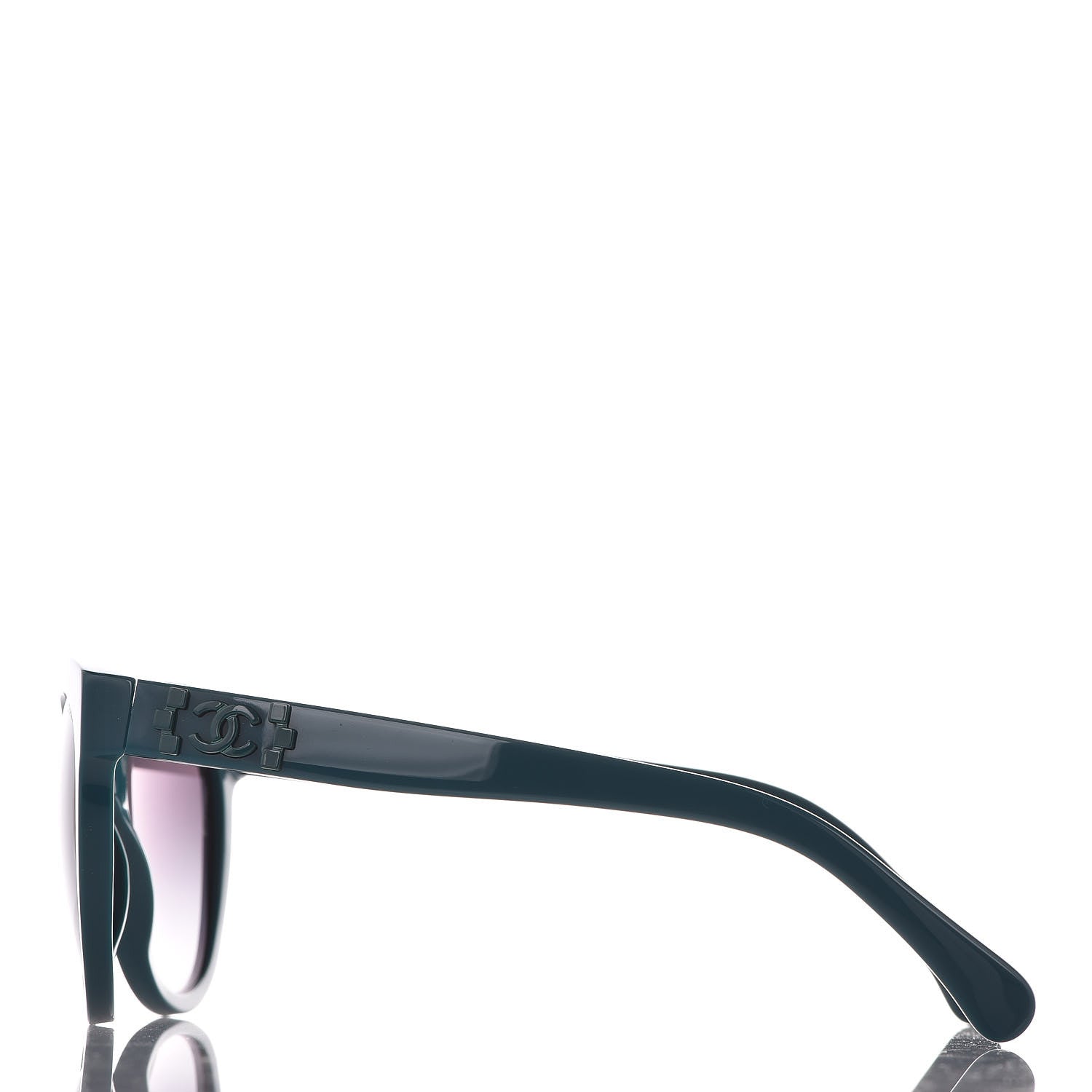 Chanel Pantos Signature CC Sunglasses 5315 Green 2 of 9