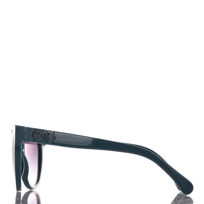 Chanel Pantos Signature CC Sunglasses 5315 Green 2 of 9