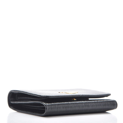 Prada Vitello Move Trifold Wallet Nero Black 4 of 10