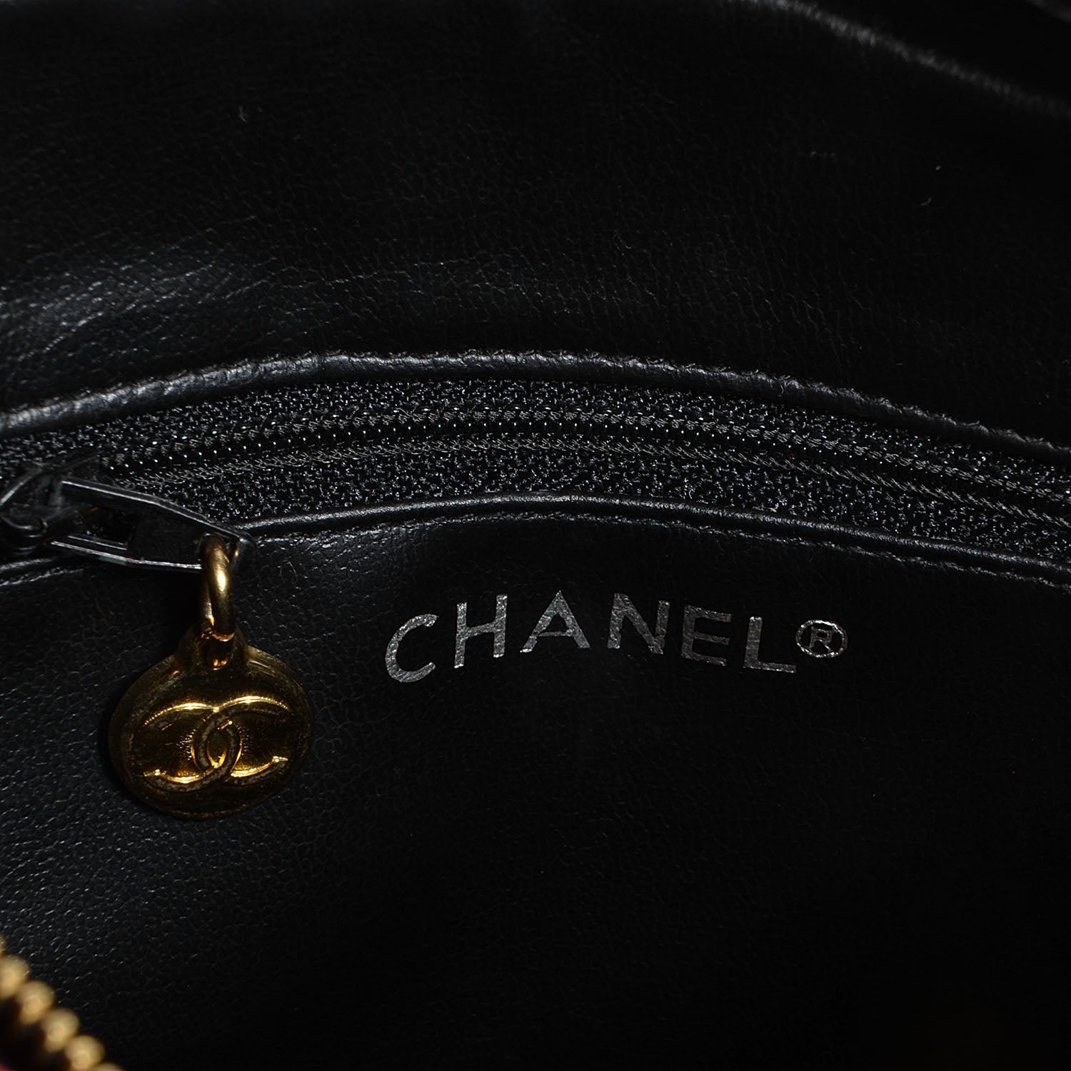Chanel Lambskin Quilted Small Shoulder Bag Black 6 of 8