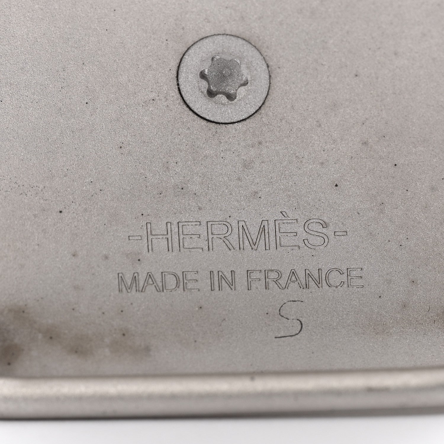 Hermes Palladium Tresor 24mm Belt Buckle 3 of 4
