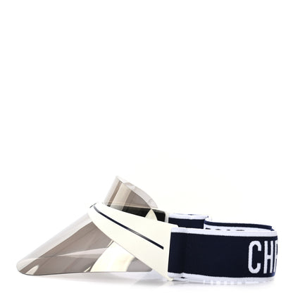 Christian Dior Mirrored DiorClub1 Sun Visor Silver 4 of 9