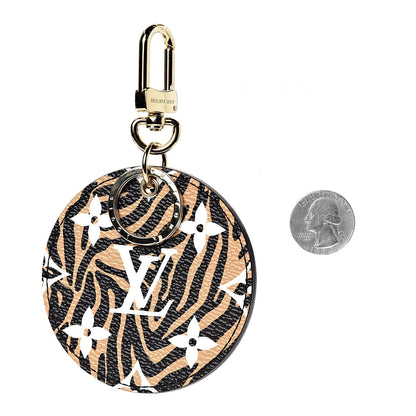 Louis Vuitton Monogram Giant Jungle Bag Charm Key Holder Black 2 of 3