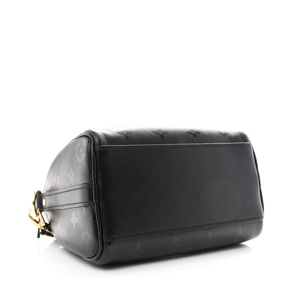 Louis Vuitton Monogram Ink Speedy BB Black 4 of 9