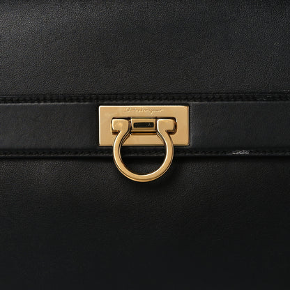 Salvatore Ferragamo Calfskin Abbey Crossbody Black 8 of 11