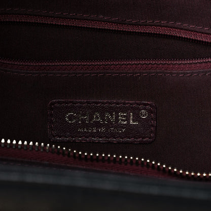 Chanel Grained Calfskin Stitched Lady Coco Top Handle Tote Black 6 of 16